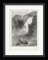 The Upper Yellowstone Falls Fine Art Print