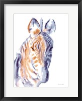 Zebra Neutral Fine Art Print