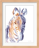 Zebra Neutral Fine Art Print