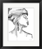 Woman III BW Framed Print