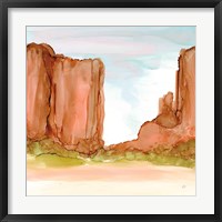 Desertscape VI Framed Print
