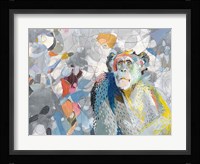 Abstract Chimpanzee Fine Art Print