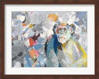 Abstract Chimpanzee Fine Art Print