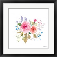 Lush Roses VI Framed Print