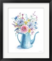 Farmstand Flowers Framed Print