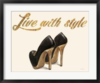 Shoe Festish Live with Style Clean Fine Art Print