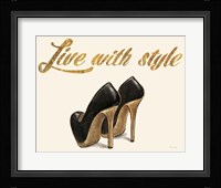 Shoe Festish Live with Style Clean Fine Art Print