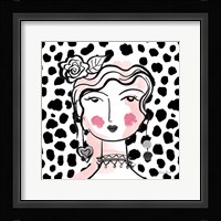 Pretty Faces II Pink Fine Art Print