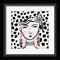 Pretty Faces I Pink Fine Art Print