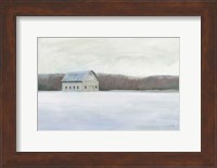 Winter Barn Fine Art Print