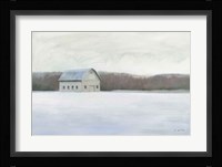 Winter Barn Fine Art Print