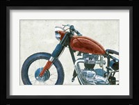 Lets Roll III Grunge Crop Fine Art Print