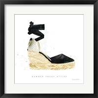 Beach Glam VI Framed Print