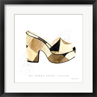 Beach Glam V Framed Print