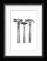 Hammers Framed Print