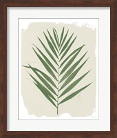 Nature By the Lake Frond III Cream Fine Art Print