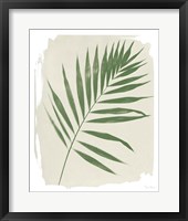 Nature By the Lake Frond II Cream Fine Art Print