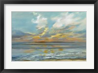 Rhythmic Sunset Waves Fine Art Print