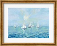 Boats in the Haze Fine Art Print