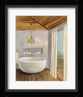 Attic Bathroom II Framed Print