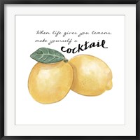 Citrus Limon Sentiment III Fine Art Print