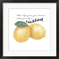 Citrus Limon Sentiment III Fine Art Print