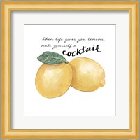 Citrus Limon Sentiment III Fine Art Print