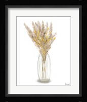 Dried Flower Yellow III Framed Print
