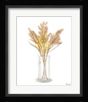 Dried Flower Yellow IV Framed Print