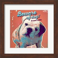 Pet Sentiment III-Beware Fine Art Print