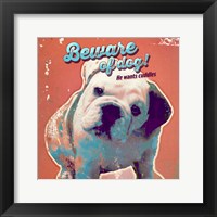 Pet Sentiment III-Beware Fine Art Print