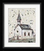 Here is the Steeple Framed Print