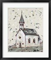 Here is the Steeple Framed Print