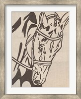 Farm Sketch Horse Fine Art Print