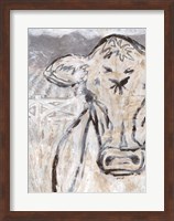 Farm Sketch Cow Fine Art Print