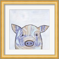 Paint Splotch Pig Fine Art Print