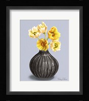 Poppies in Vase I Framed Print