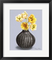 Poppies in Vase I Framed Print