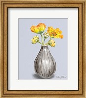 Poppies in Vase II Fine Art Print
