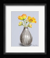 Poppies in Vase II Framed Print