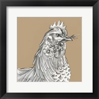 Rooster Framed Print