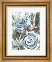 Farmhouse Rose Blue I Fine Art Print