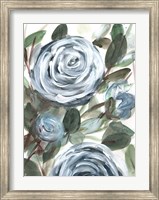 Farmhouse Rose Blue II Fine Art Print
