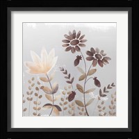 Soft Nature Cream I Framed Print