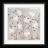 Soft Nature Cream III Framed Print
