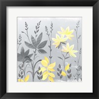 Soft Nature Yellow & Grey II Fine Art Print