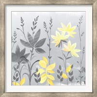 Soft Nature Yellow & Grey II Fine Art Print