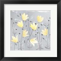 Soft Nature Yellow & Grey III Fine Art Print