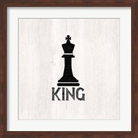 Chess Piece I-King Fine Art Print