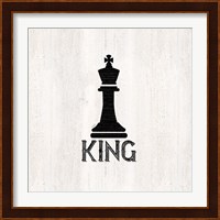 Chess Piece I-King Fine Art Print